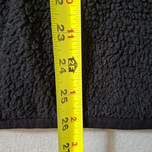 Vineyard Vines Men’s Sherpa Fleece Small Black Full Zip Pullover Jacket - Picture 7 of 8